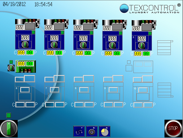 Dryer Control Screen