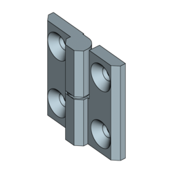 Emka 1056-U56-PH RVS Hinge