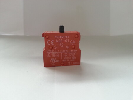 A22-01- Switching Module for A22 button, SPST, NC, Standard