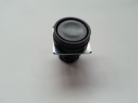A22NZ-BNM-NBA Push button 22mm unlit black 